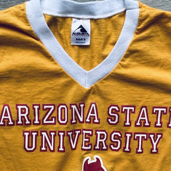 VTG Arizona State Sun Devils Shirt Small Alpha Delta Pi NCAA College Greek - Picture 2 of 5